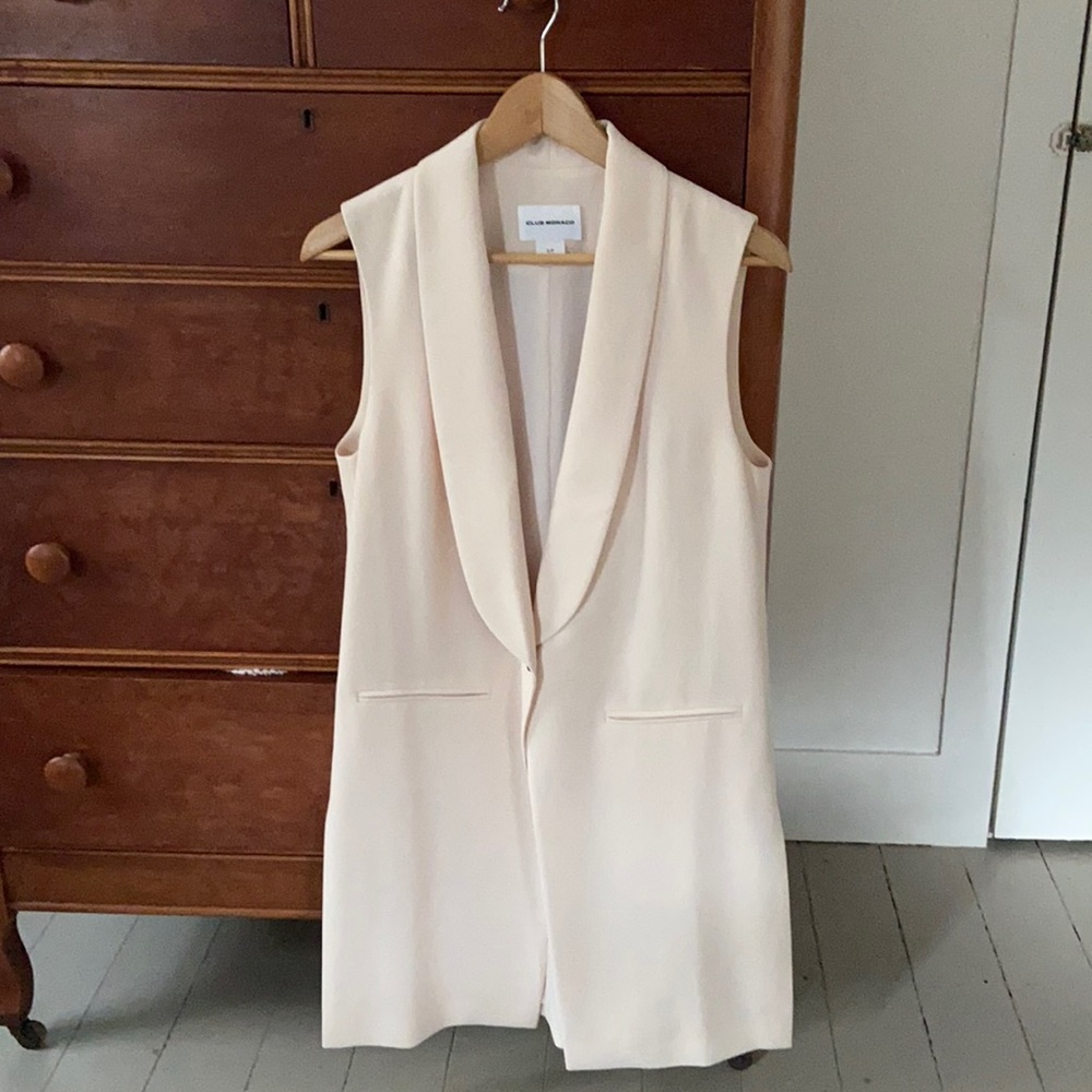 Club Monaco Blush/Foundation Sonti Vest size S/P